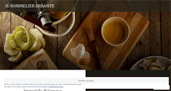 Desktop Screenshot of ilsommeliererrante.com
